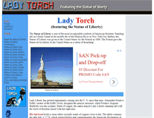Tablet Screenshot of ladytorch.com